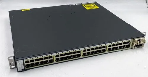 Коммутатор Cisco Catalyst 3750E WS-C3750E-48TD-S 48 Port Gigabit Switch 2 10Gb o