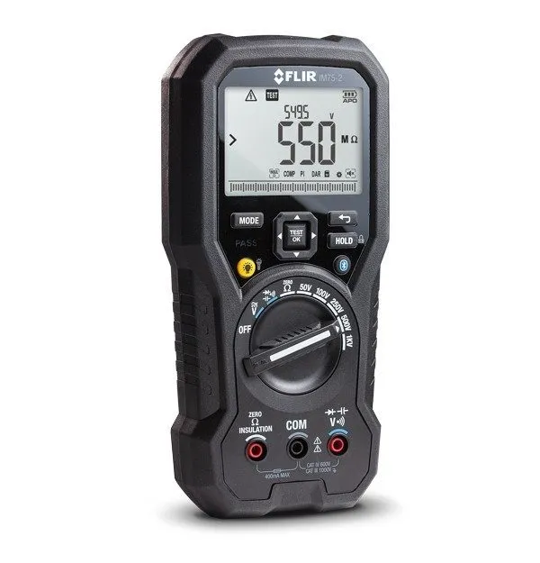 Мультиметр FLIR IM75-2-NIST Industrial Insulation Tester/Digital Multimeter with — фото лота 1