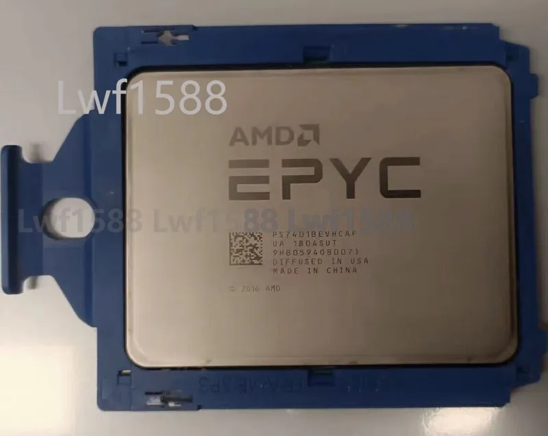 Сервер AMD EPYC 7401 Server CPU 2P 24 Cores 48 Threads 2.0GHz 64MB DDR4 2666MHz 