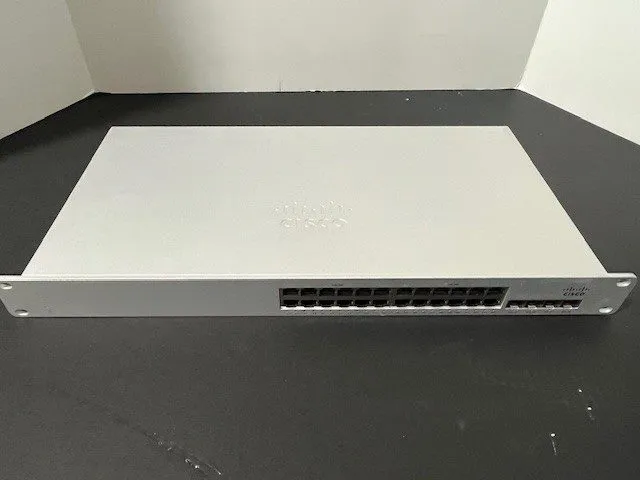 Коммутатор Cisco Meraki MS210-24P 24-Port Gigabit PoE Ethernet Switch UNCLAIMED
