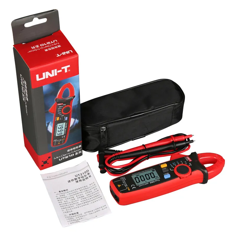 Мультиметр UNI-T Digital UT210E 100A 600V AC DC Clamp meter Multimeter True RMS