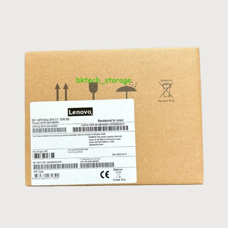 Сервер Lenovo 03KH065 ThinkSystem 4XB7A82261 2.5" 1.92TB Intensive SATA 6Gb HS S