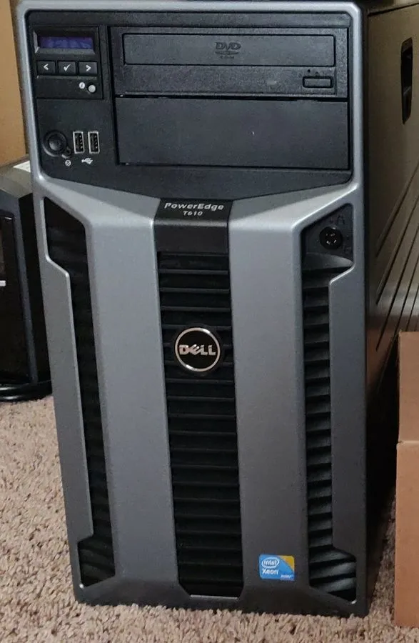 Сервер Dell PowerEdge T610 Server 92GB RAM