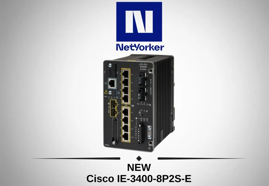 Коммутатор CISCO IE-3400-8P2S-E INDUSTRIAL ETHERNET SWITCH