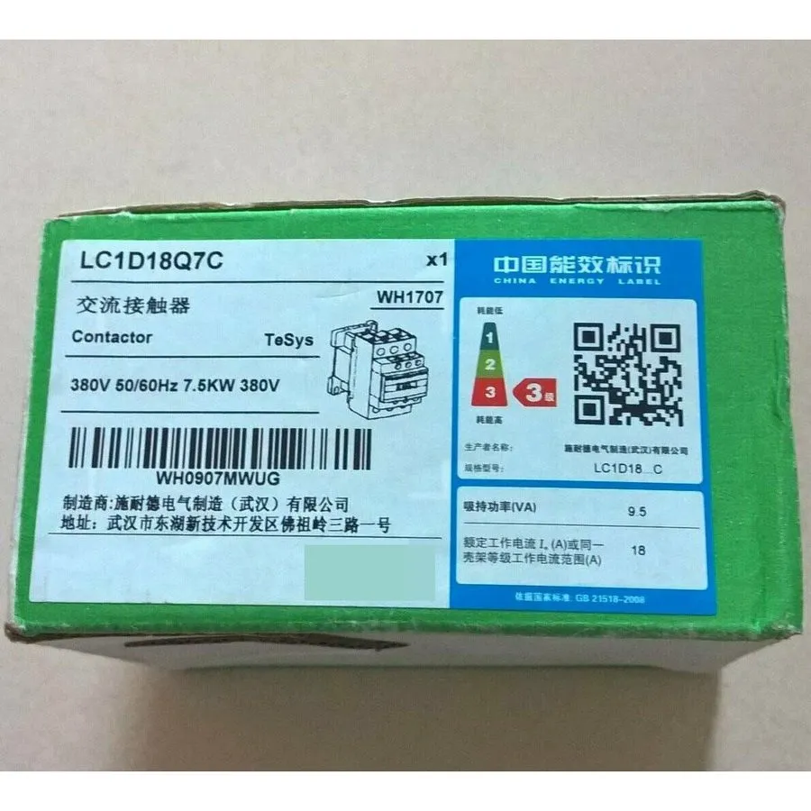 Контактор Schneider TeSys D Contactor LC1D18Q7C Coil AC380V