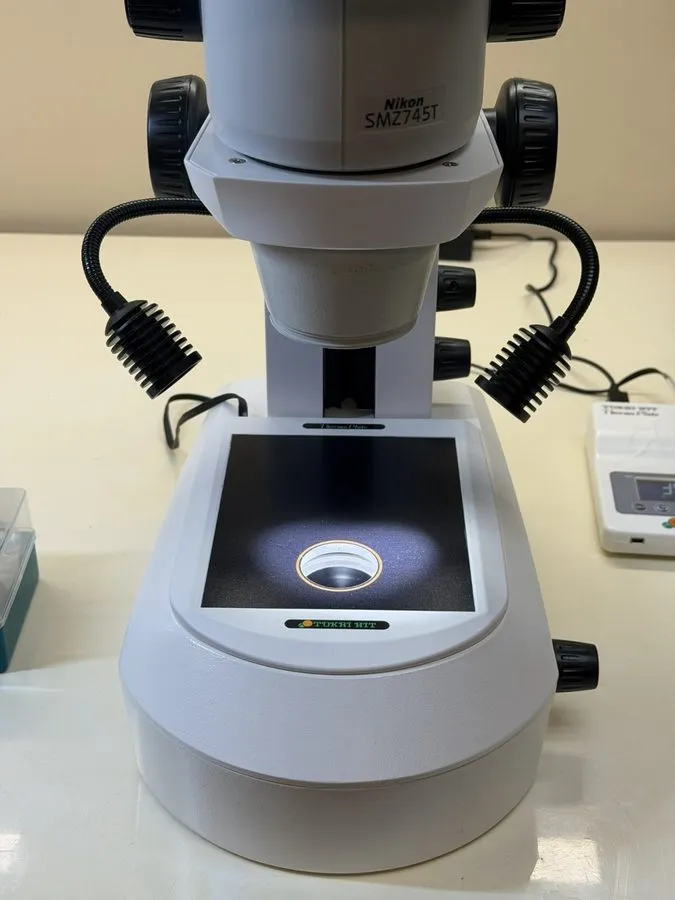 Микроскоп Nikon SMZ745T Stereo microscope With eyepieces 10× Three tube observat — фото лота 2