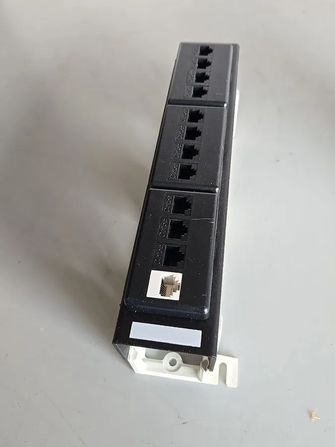 Патч-панель Pandui 12 Port Vertical Cat5/6 RJ45 Network Patch Panel