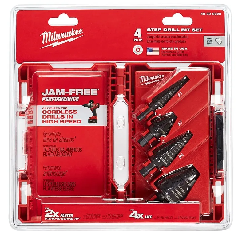 Режущий инструмент Milwaukee Step Drill Bit Set (48-89-9223)