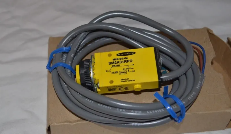 Фотоэлектрический датчик Banner SM2A31RPD 26566 Mini-Beam Photoelectric Sensor