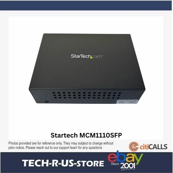 Медиаконвертер StarTech MCM1110SFP Gigabit Ethernet Fiber Media Converter w/ Ope