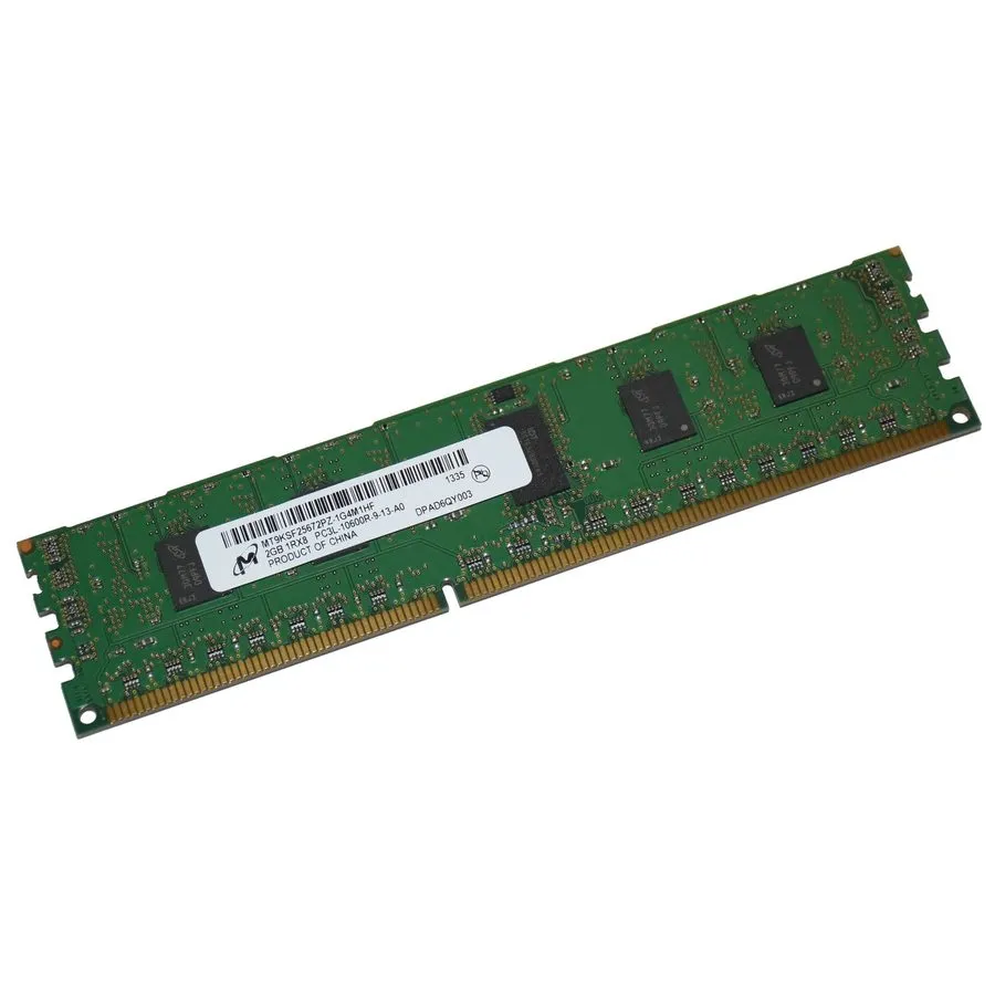 Модуль памяти Micron 2GB 1333MHz DDR3 240-Pin 1Rx8 1.35V Server Memory RAM MT9KS
