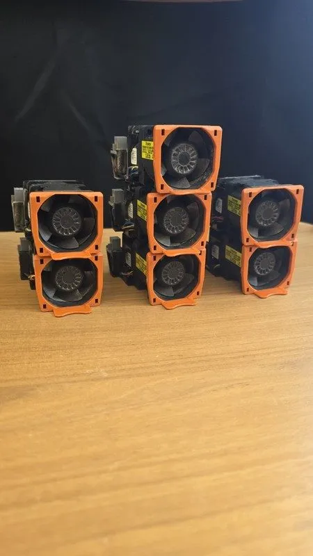 Процессор Dell PowerEdge R620 Server Cooling Fans Lot (7x) Hot Swap OEM