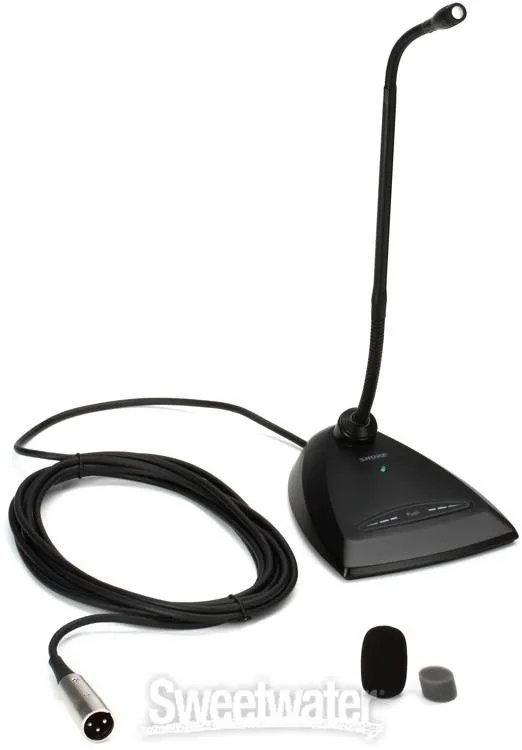 Микрофон Shure MX412D/C Cardioid Gooseneck Microphone with Desktop Base — фото лота 1