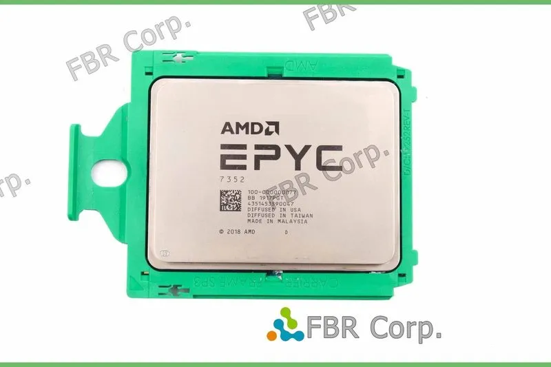 Процессор AMD EPYC 7352 100-000000077 2.30GHz 24C 128M 155W Processor ( UNLOCKED — фото лота 1