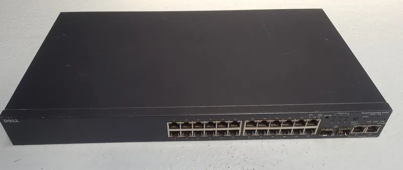 Коммутатор Dell PowerConnect 3424 24-Port Network Switch