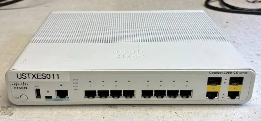 Коммутатор Cisco WS-C2960CG-8TC-L 8-Port Gigabit Ethernet Managed Switch