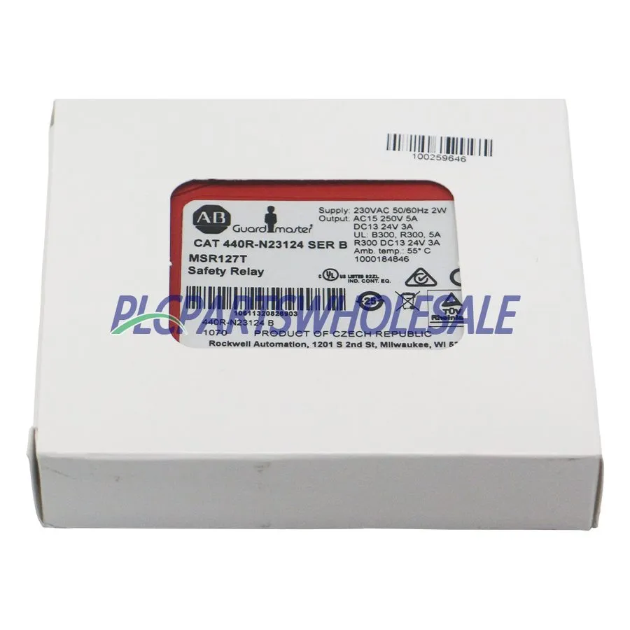 Реле безопасности Allen-Bradley 440R-N23124 Guardmaster MSR127T Safety Relay