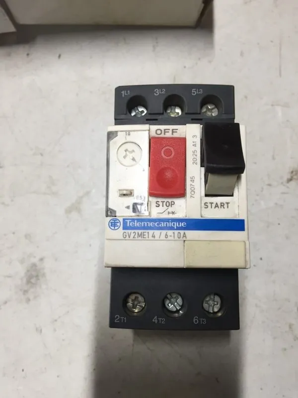 Автоматический выключатель Telemecanique GV2ME14 TeSys Motor Circuit Breaker 6-1 — фото лота 2