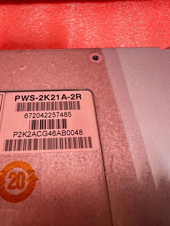 Блок питания Supermicro PWS-2K21A-2R 2200W 2U Redundant Power Supply