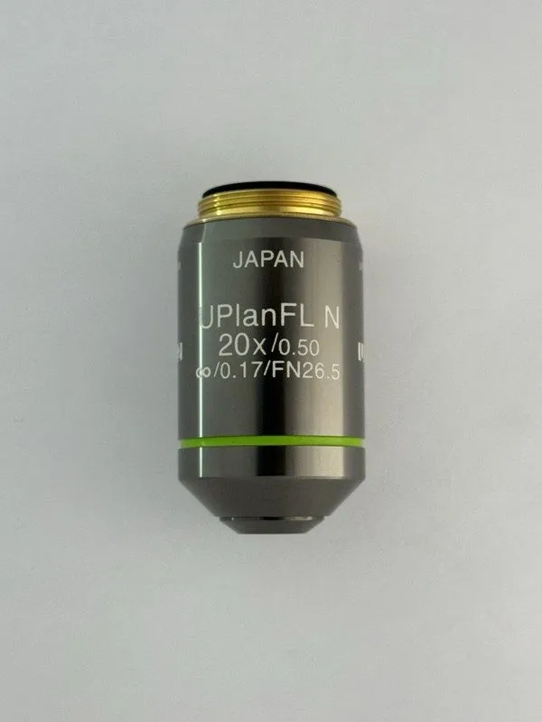 Объектив микроскопа Olympus UPlanFL N 10x / 0.30 infi/- FN26.5 Microscope Object — фото лота 2