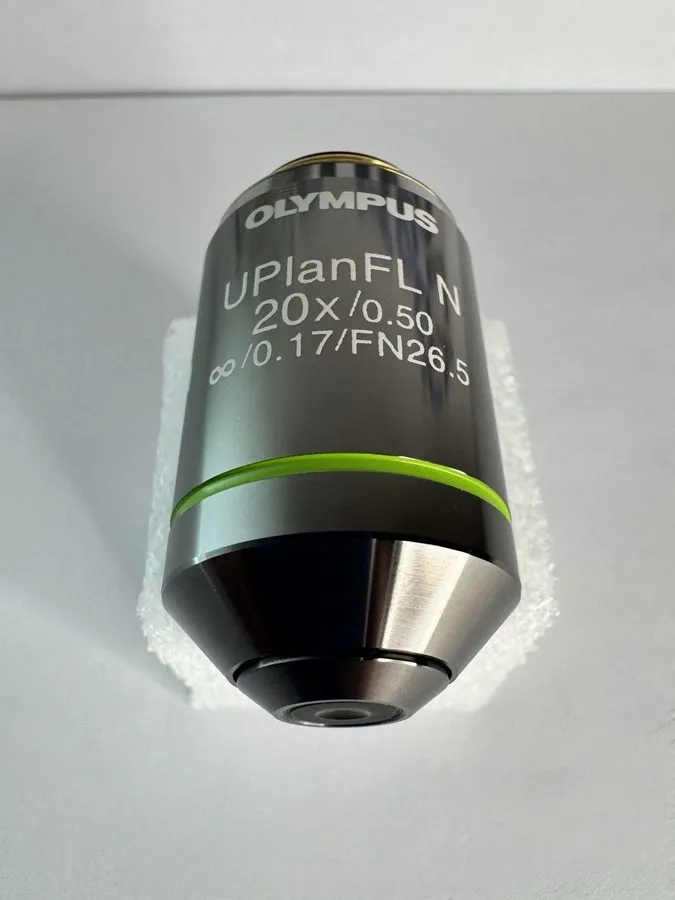 Объектив микроскопа Olympus UPlanFL N 10x / 0.30 infi/- FN26.5 Microscope Object — фото лота 3