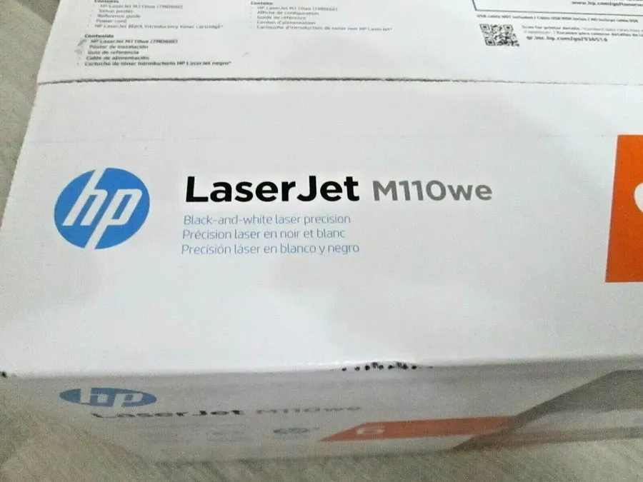 Лазерный принтер HP LaserJet M110we Wireless Black & White Compact Laser Printer
