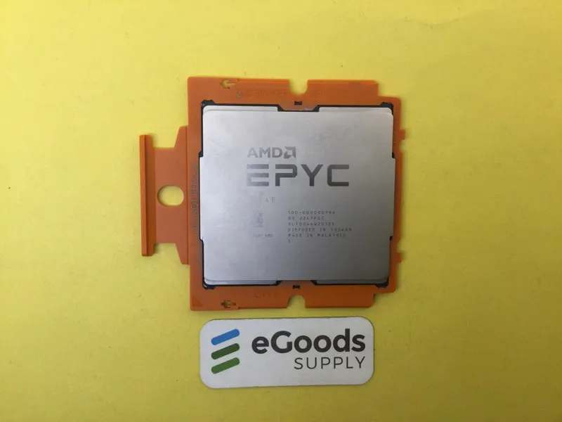 Процессор AMD EPYC 9174F Genoa 16-Core 4.1GHz SP5 256MB ZEN4 Processor CPU 100-0