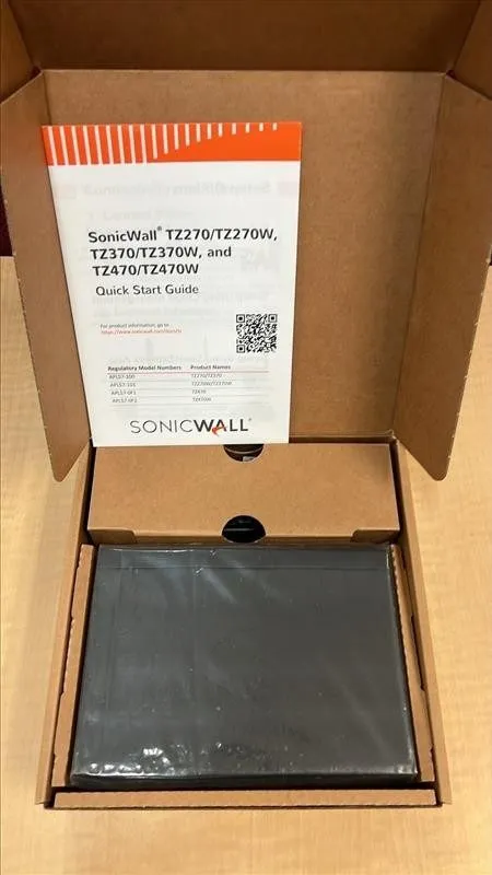 Межсетевой экран Sonicwall TZ370W Wireless Network Security Appliance (02-SSC-28