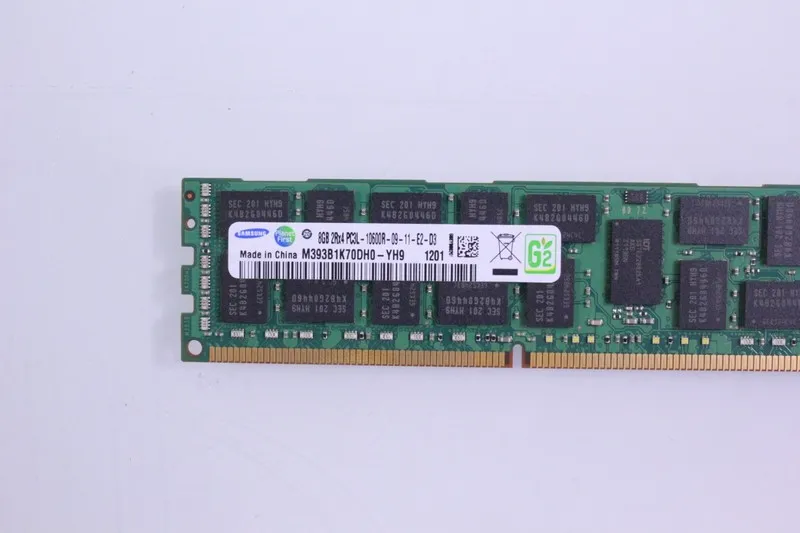 Модуль памяти Samsung 8GB ram DDR3 10600R ECC M393B1K70DH0 Registered Server RAM