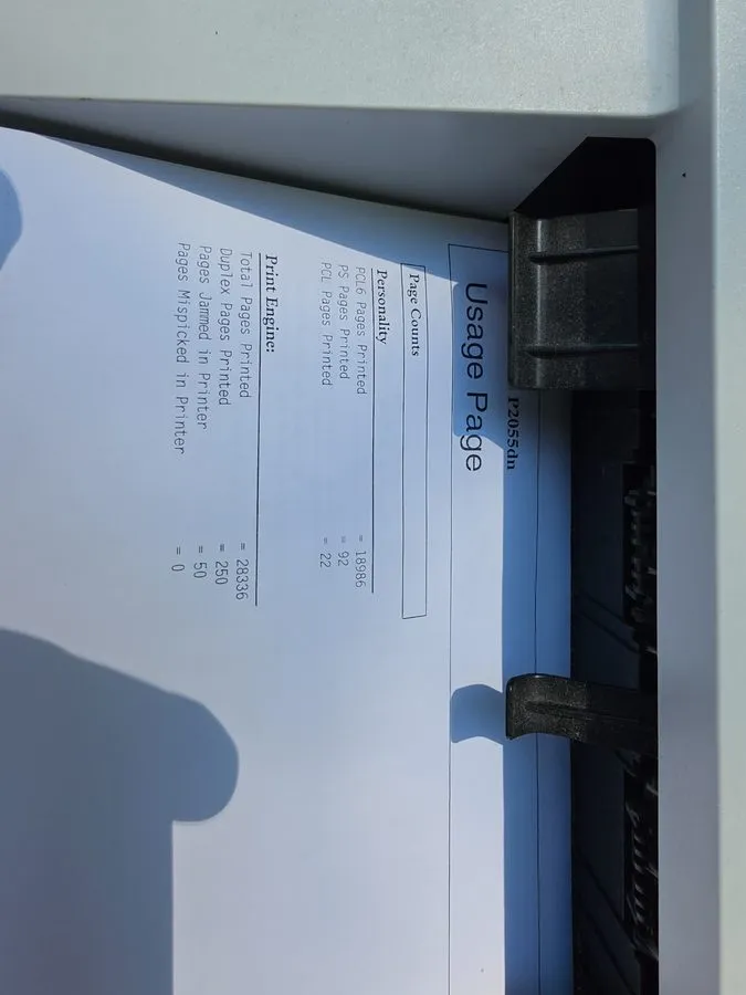 Лазерный принтер HP LaserJet P2055dn CE459A Network Duplex Laser Printer 430K Pa — фото лота 2