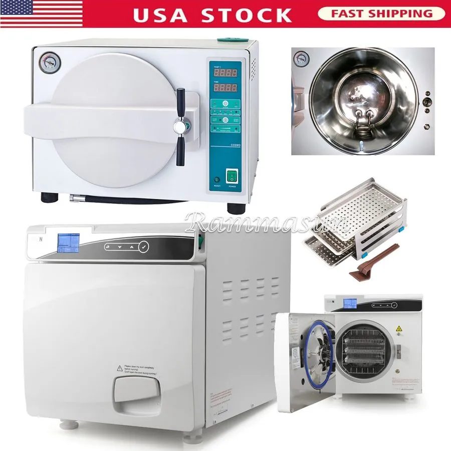 Стерилизатор 18L/22L Dental Autoclave Steam Sterilizer/Medical Class B Steriliza