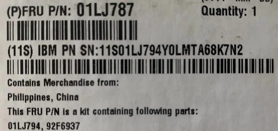 Жёсткий диск IBM 01LJ787 Seagate ST1200MM0088 HDD 2.5” 1.2TB SAS-3 12.0 Gbps 10k