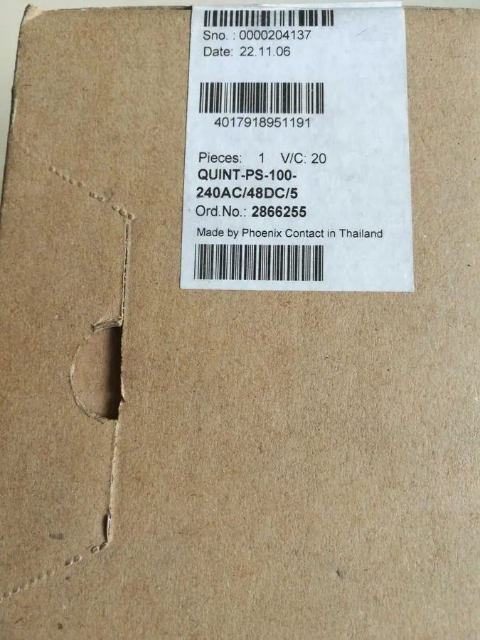 Блок питания Phoenix Contact QUINT-PS-100-240AC/48DC/ 5 Power Supply 2866255 48V