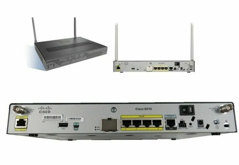 Маршрутизатор Cisco C881G-U-K9 881G 3G HSPA Ethernet Security Router ISR
