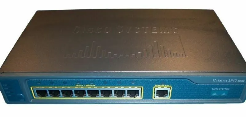 Коммутатор Cisco WS-C2940-8TT-S 8 PORT 10/100 1 PORT 10/100/1000