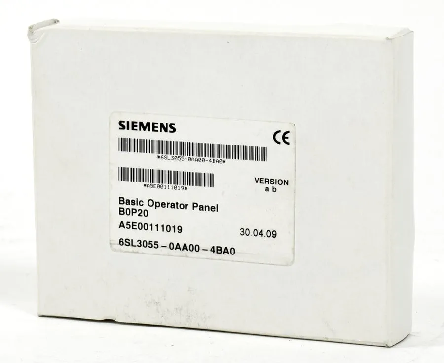 Частотный преобразователь Siemens SINAMICS S120 BOP 20 6SL3055-0AA00-4BA0