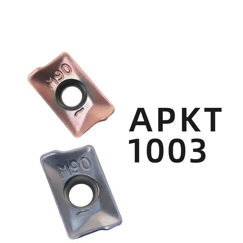 Режущий инструмент APKT1003 Indexable Blade Carbide Turning Inserts End Mill Bit