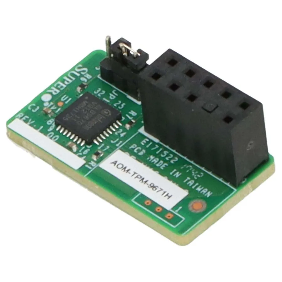 Модуль TPM SuperMicro Horizontal Trusted Platform Module TCG 1.2 AOM-TPM-9671H