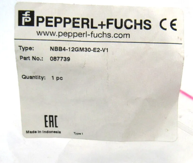 Датчик приближения Pepperl+Fuchs NBB4-12GM30-E2-V1 Inductive Proximity Sensor