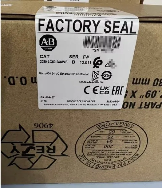 ПЛК Allen-Bradley 2080-LC50-24AWB Micro850 24 I/O EtherNet/IP Controller