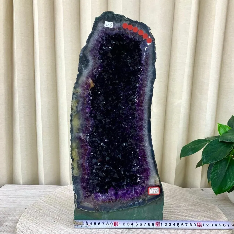 Лабораторный прибор 30.36LB Natural Amethyst Agate geode quartz cluster crystal