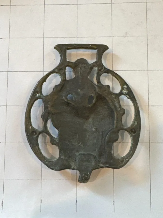 Медицинское оборудование Victorian Horse Brass Lady Figure British Harness Decor