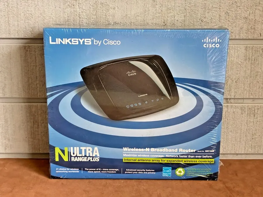 Маршрутизатор LINKSYS WRT160N V2 300 Mbps 4-Port 10/100 WIRELESS N ROUTER