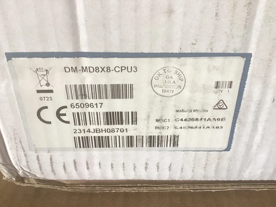 Видеокоммутатор Crestron DM-MD8X8-CPU3 8x8 DigitalMedia Switcher With Cards — фото лота 1