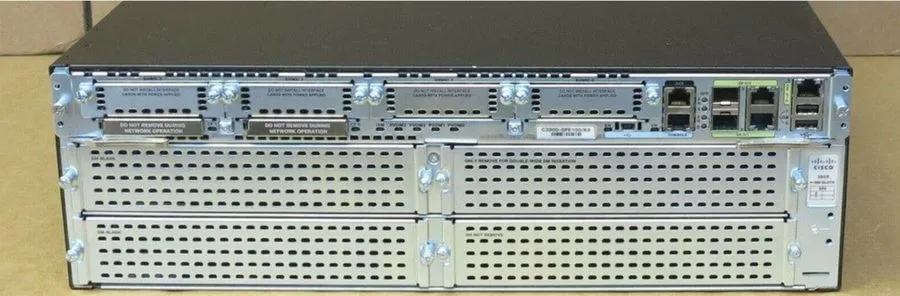 Маршрутизатор Cisco 3925-HSEC+/K9 w/ ISM-VPN-39 Bun 1GB CISCO3925-HSEC+/K9