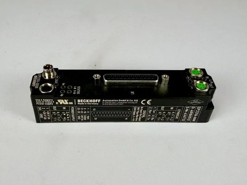 IIoT-устройство Beckhoff EP1018-0001 EtherCAT Box 8-Ch 24V DC DI M8 IP67