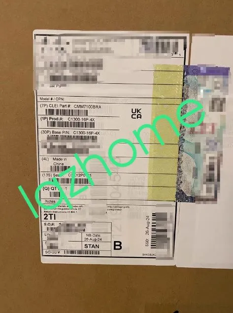 Коммутатор Cisco Gigabit Enterprise Managed Switch C1300-16P-4X via FedEx or DHL