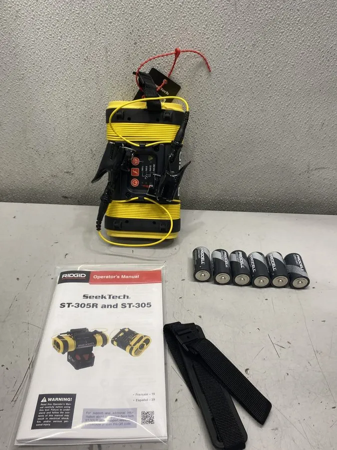 Трассоискатель Ridgid SeekTech SR-20 Utility Line Locator Receiver w/ ST-305 Tra