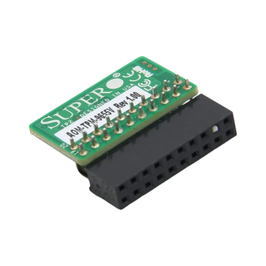 Модуль TPM Supermicro Vertical TPM 1.2 Security Module w/ Infineon 9655 AOM-TPM-