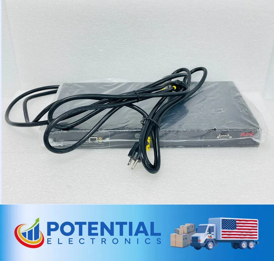 Энергооборудование APC AP7750 Rack Mount Automatic Transfer Switch ATS 8-Outlet 